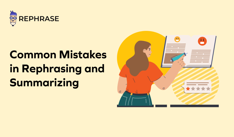 Common Mistakes in Rephrasing and Summar...